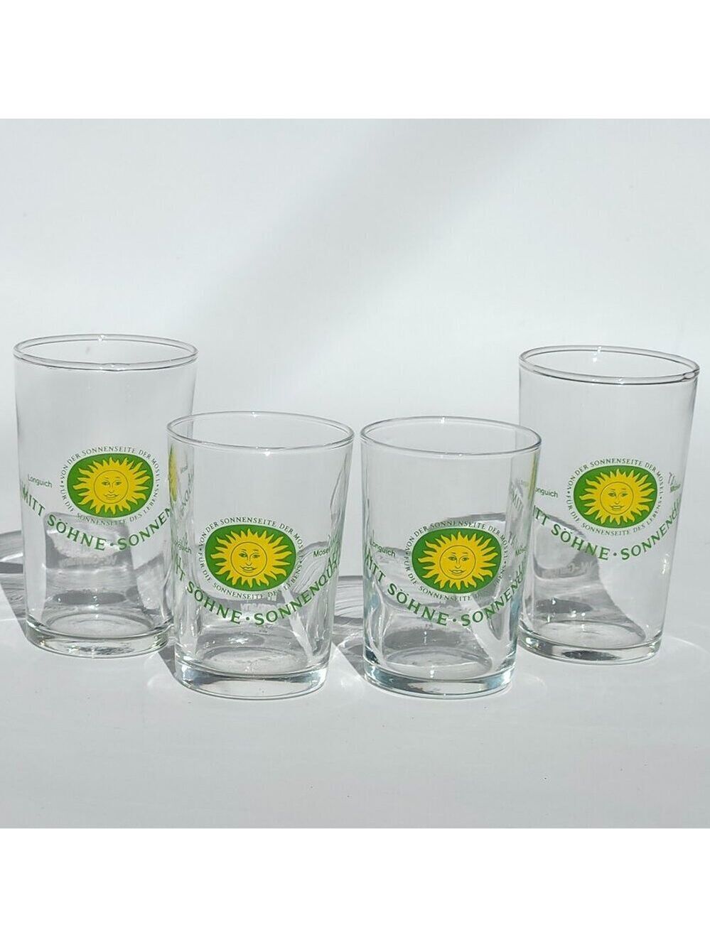 VINTAGE West Germany Shot Glass Schmitt Sohne Sonnenqualitat Sample Glass Taste